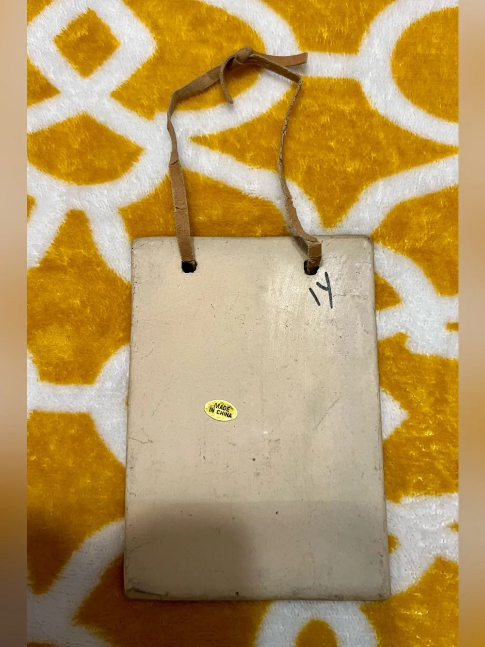 Ceramic Hanging Wall Plaque 